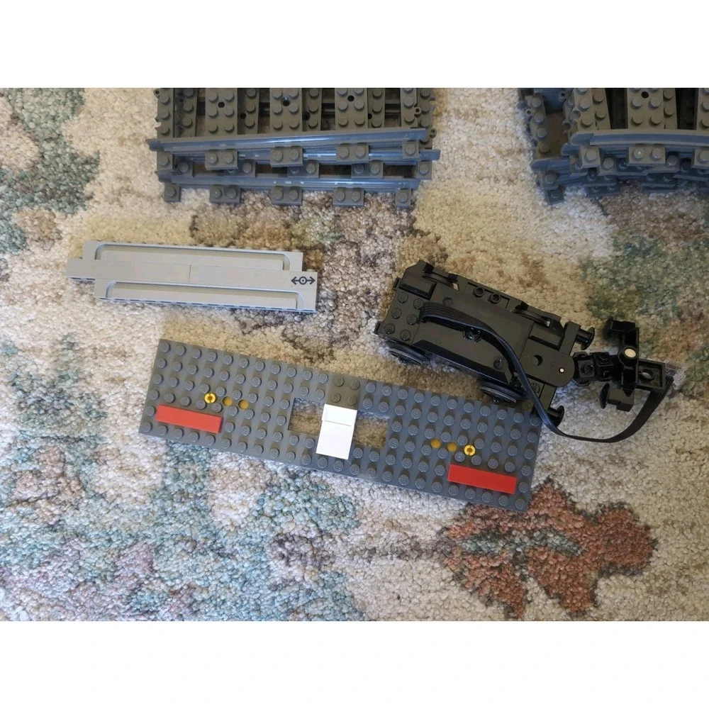 LEGO Train Track Lot of 21 Pc Tracks Plus Other Pieces